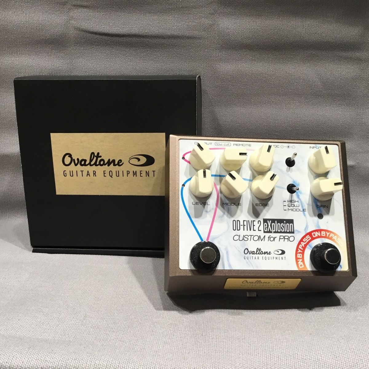 試奏のみ Ovaltone OD-FIVE 2 explosion CUSTOM for PRO - 楽器、器材