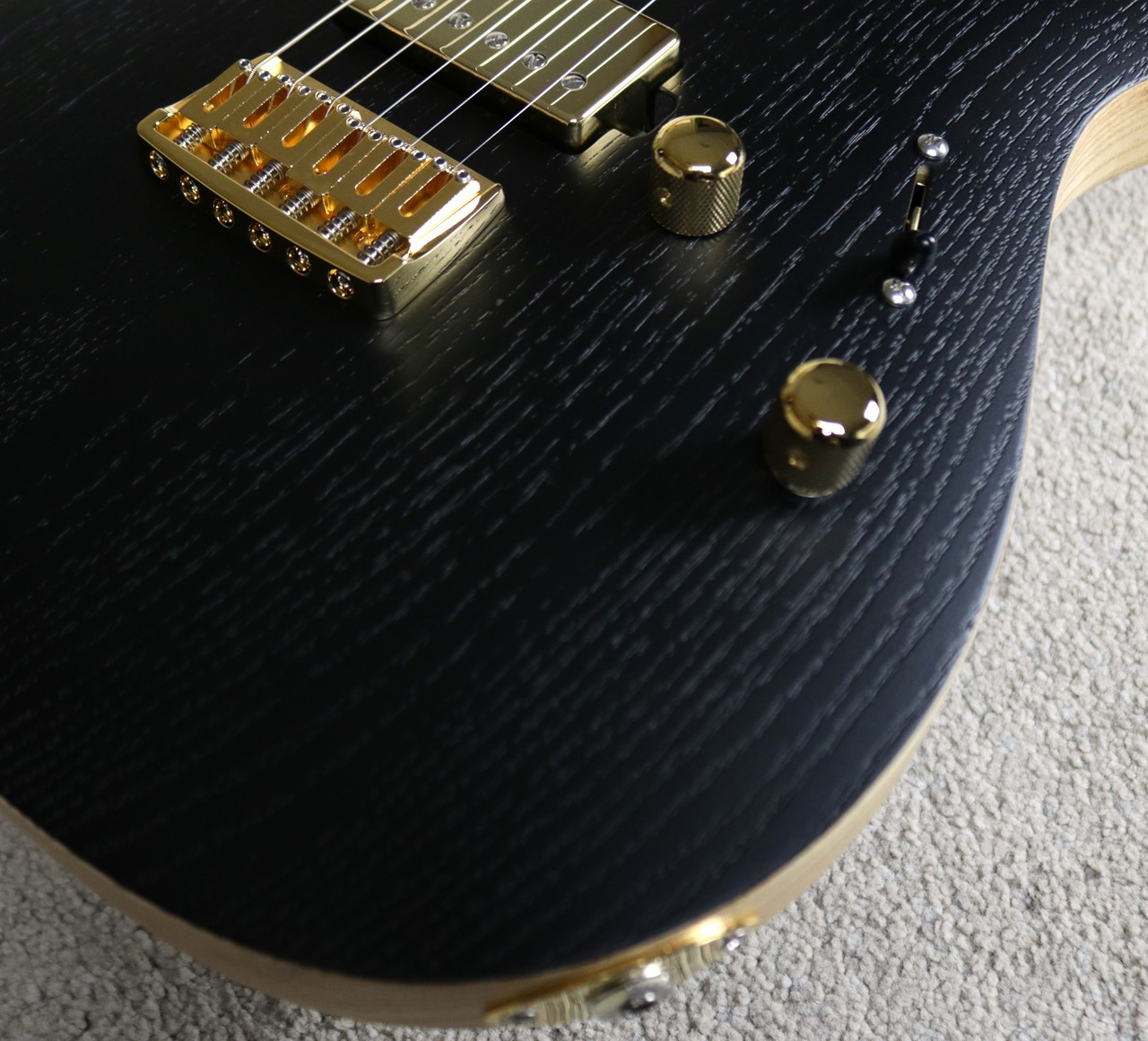 SAITO GUITARS 【実機写真!!3.11kg】S-622TLC -Black-【ゴールドパーツ