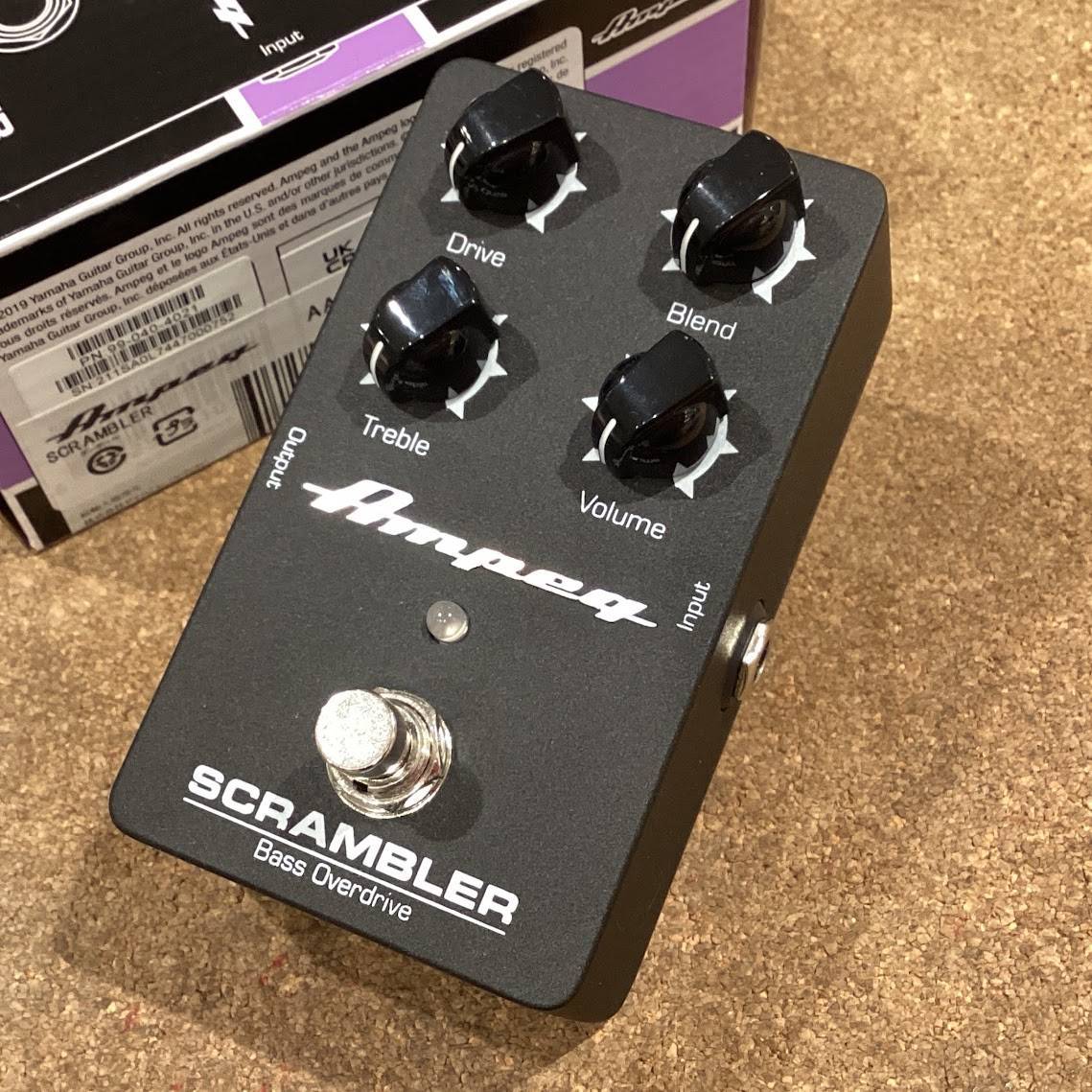 Ampeg SCRAMBLER ベースオーバードライブ（新品/送料無料）【楽器検索