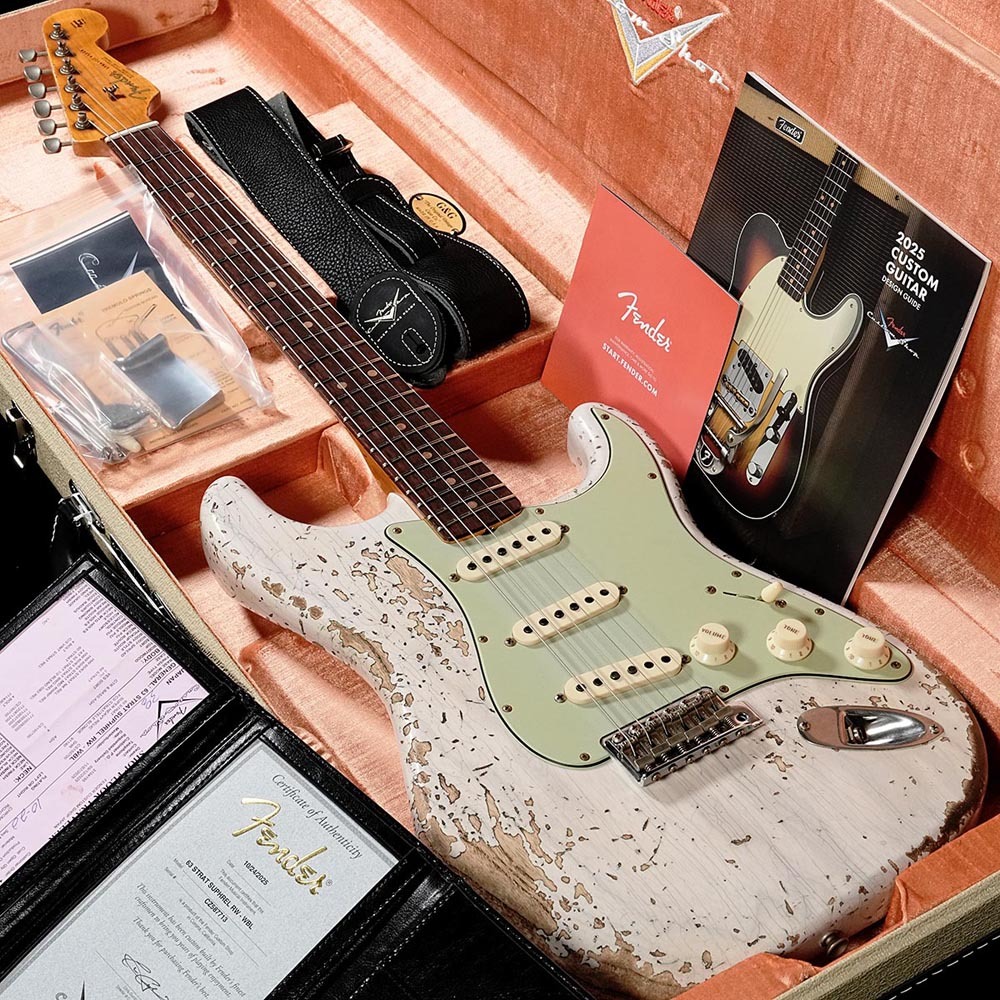 Fender Custom Shop Custom Built 1963 Stratocaster Super Heavy