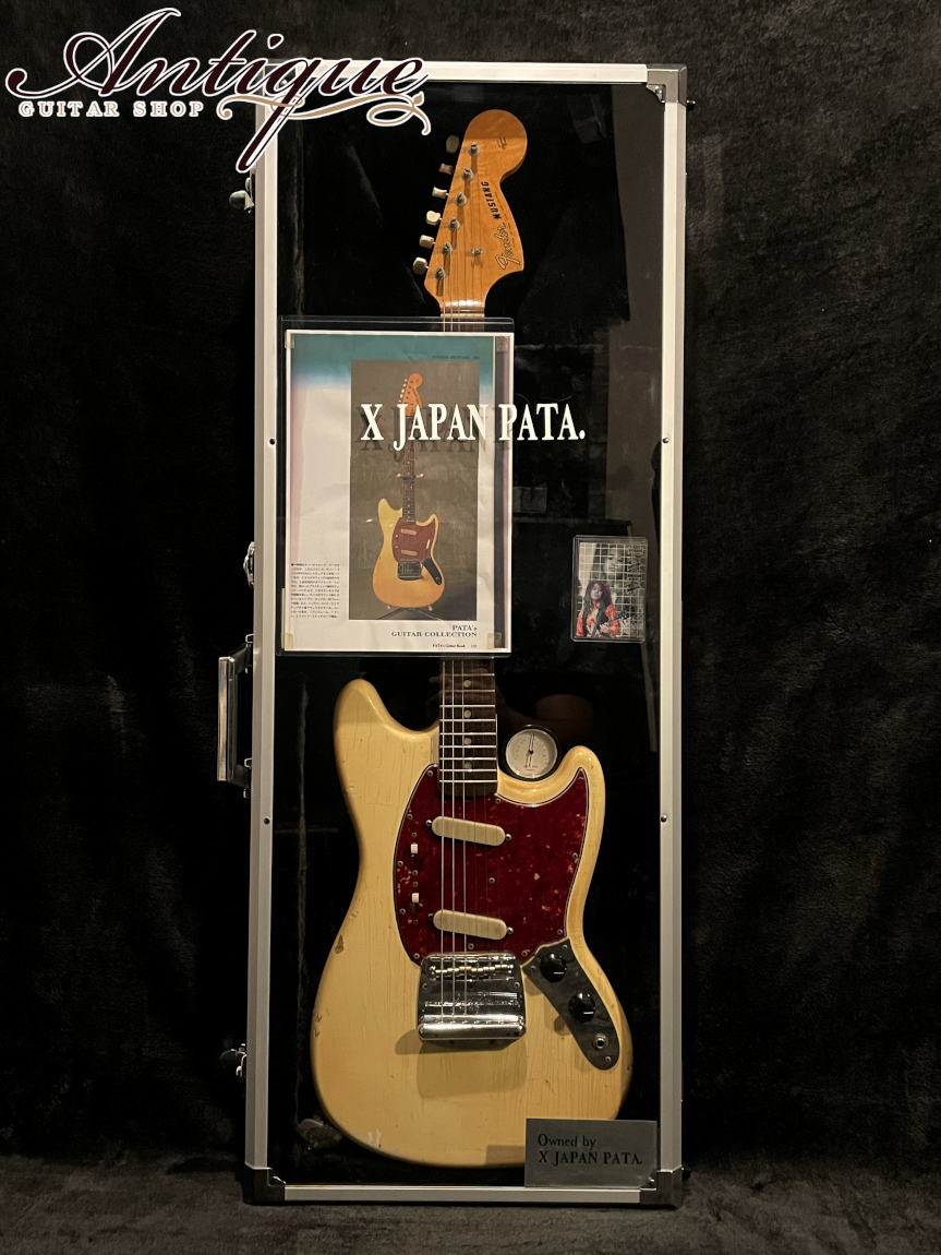 Fender Mustang 1965-66年製 White /Figured Neck & Slab