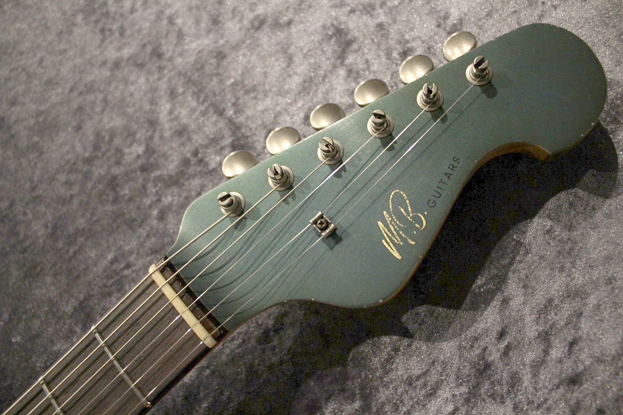 M.B.Guitars 63-JG Alder/Rosewood Lake Placid Blue 【軽量個体 3.90