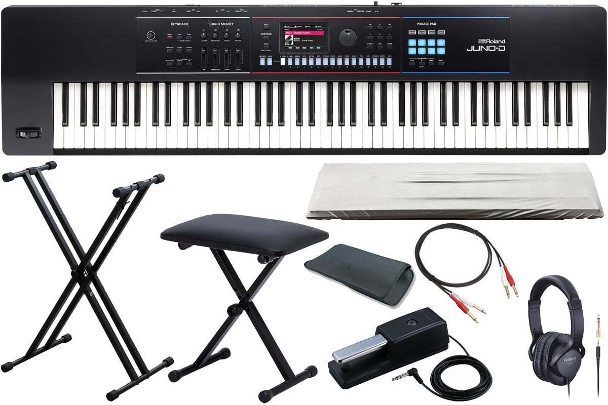 Roland JUNO-D8 X型スタンド＆キーボードベンチセット【渋谷店】