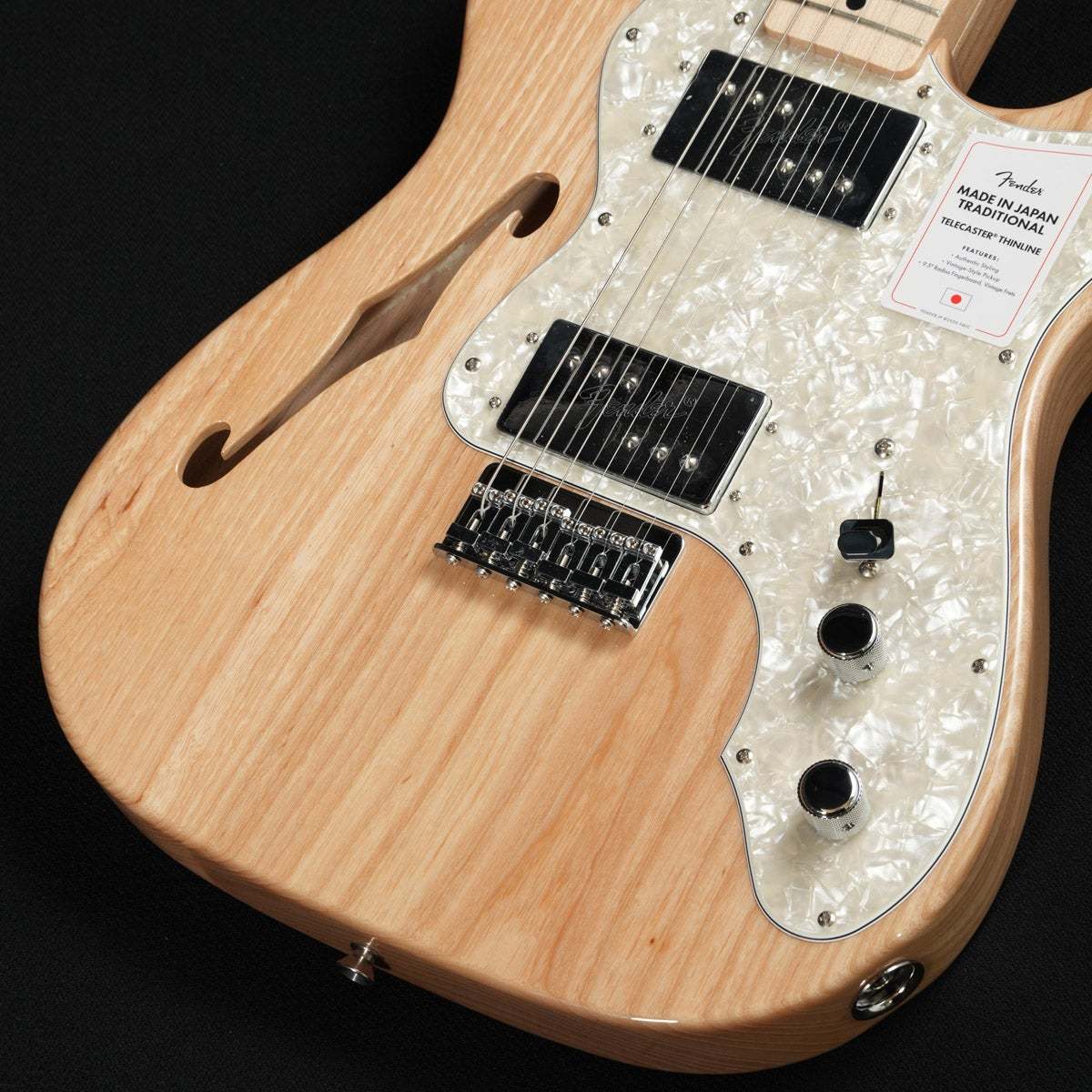 Fender Made in Japan Traditional 70s Telecaster Thinline Natural