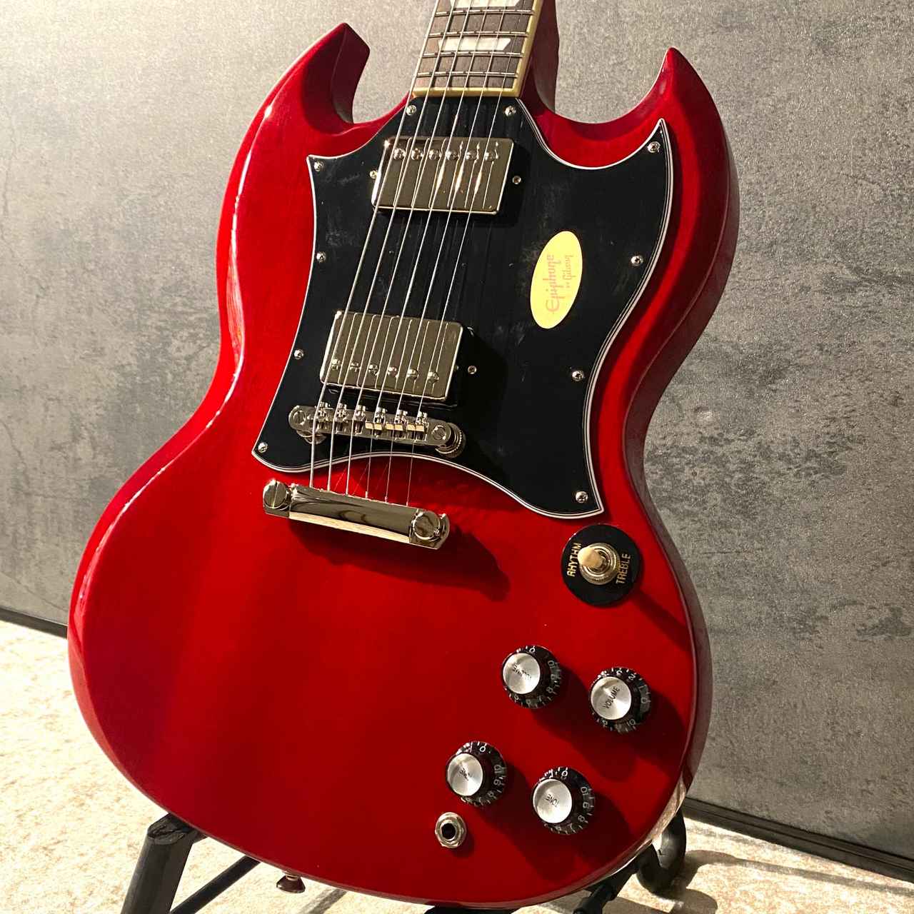[週末特価]GIBSON SG SPECIAL 2002 ラージピックガード Epiphone SG Standard ~Cherry~ # 25101526009【3.27kg】【ローズ