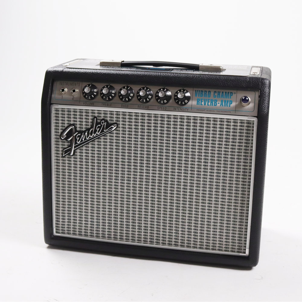 中古 Fender 68 Custom Vibro Champ Reverb 100V JPN 小型ギターアンプ