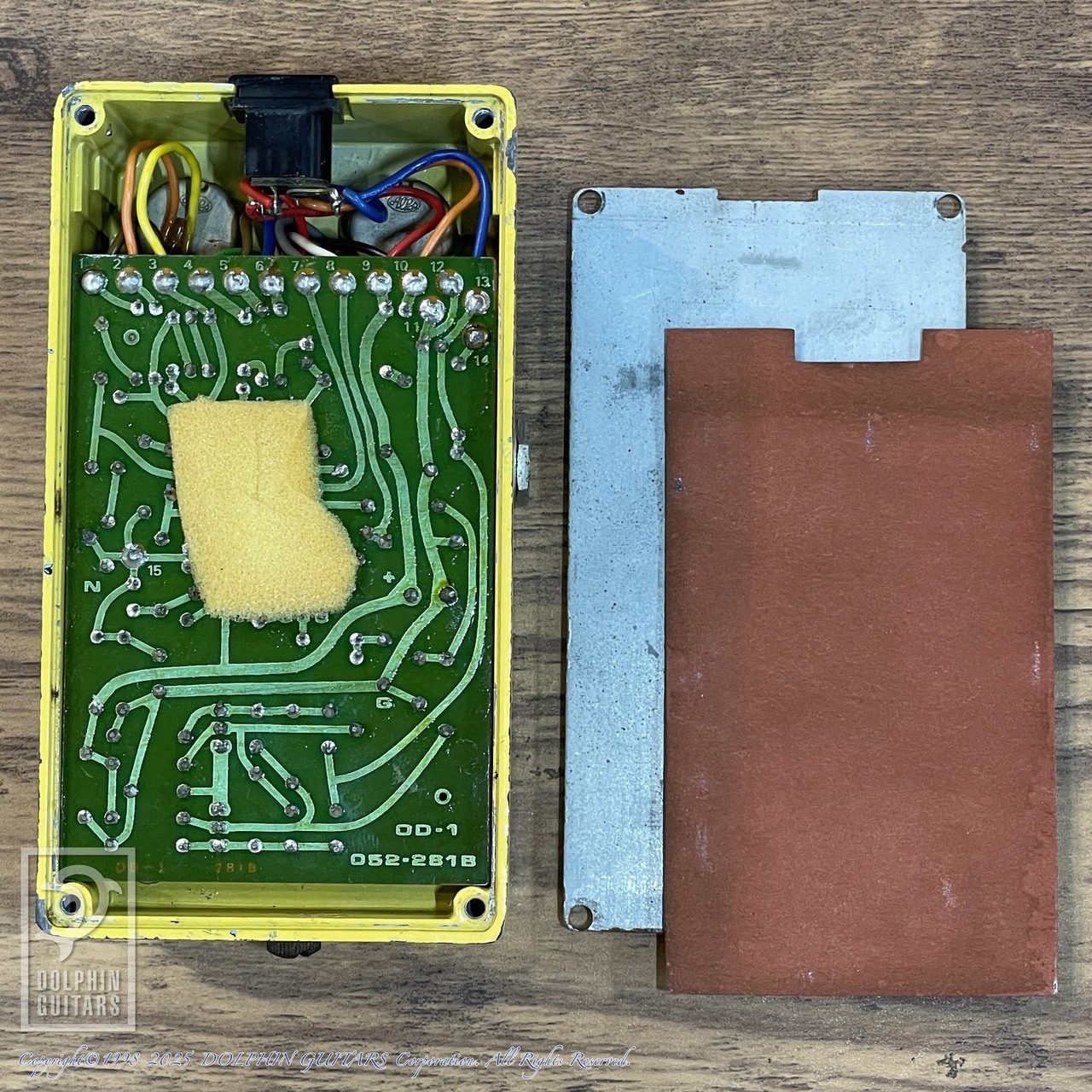 BOSS OD-1 OverDrive 初期 NEC μPC4741C 銀ネジ BOSS OD-1 OverDrive