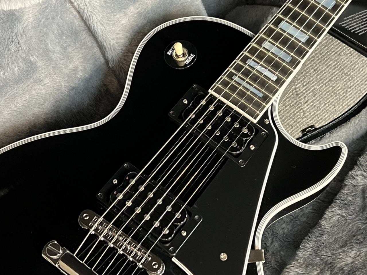 Gibson Custom Shop Japan Limited Run Les Paul Custom Ebony Exposed PU Gloss  (#CS102290) Ebony（新品/送料無料）【楽器検索デジマート】