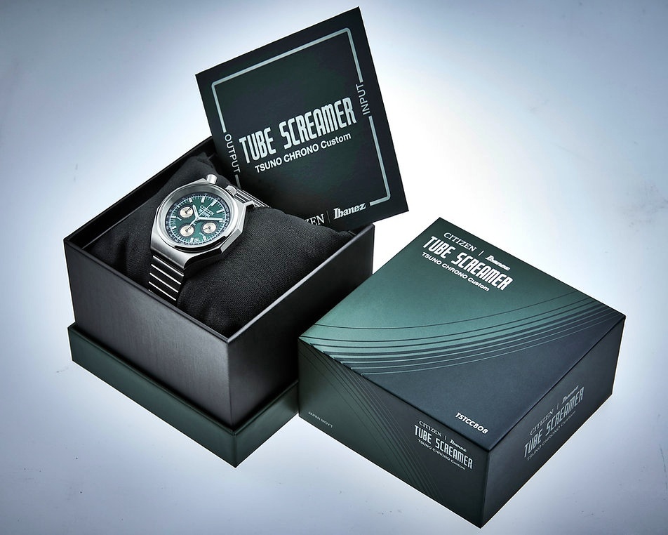 CITIZEN / Ibanez TSUNO CHRONO Custom Tube Screamer Limited