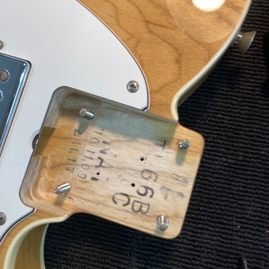 Fender Japan TL66B AC Natural w/Gibson HB（中古）【楽器検索
