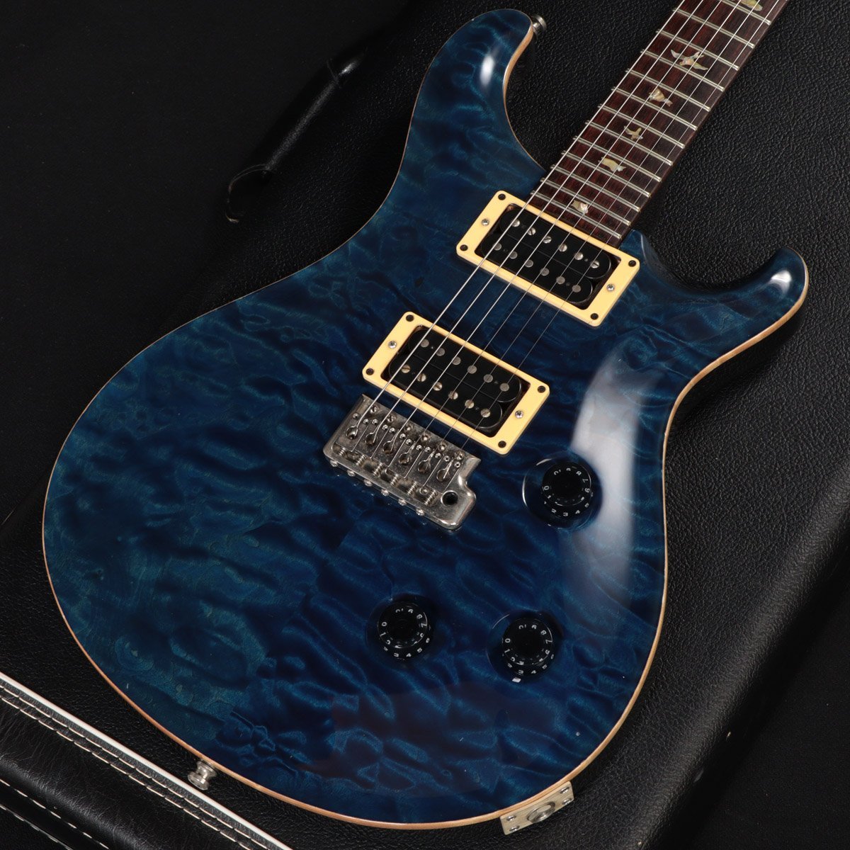 ギター PRS Custom24 10Top Whale Blue Quilt Top ギター PRS Custom24 10Top Whale Blue Quilt Top Platinum PRS Custom