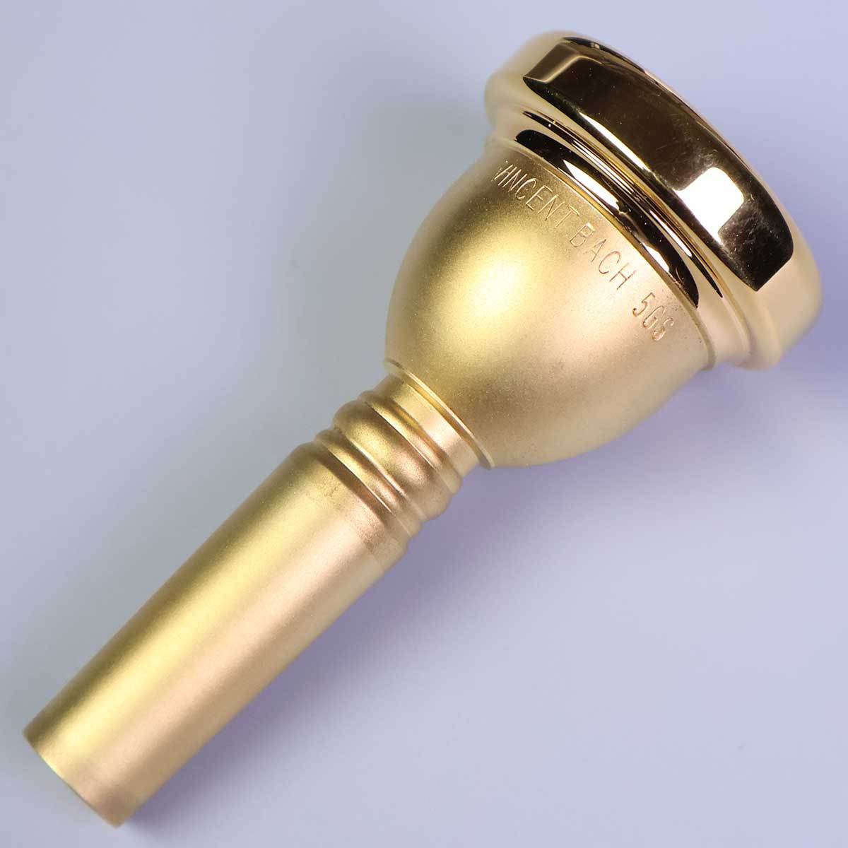 グランドセイコー セール Bach 5GS サテンゴールド トロンボーン 太管用マウスピース 管楽器・吹奏楽器