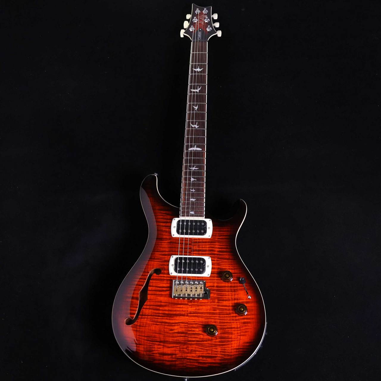 Paul Reed Smith(PRS) SE Custom24 Semi-Hollow Piezo Orange Tiger