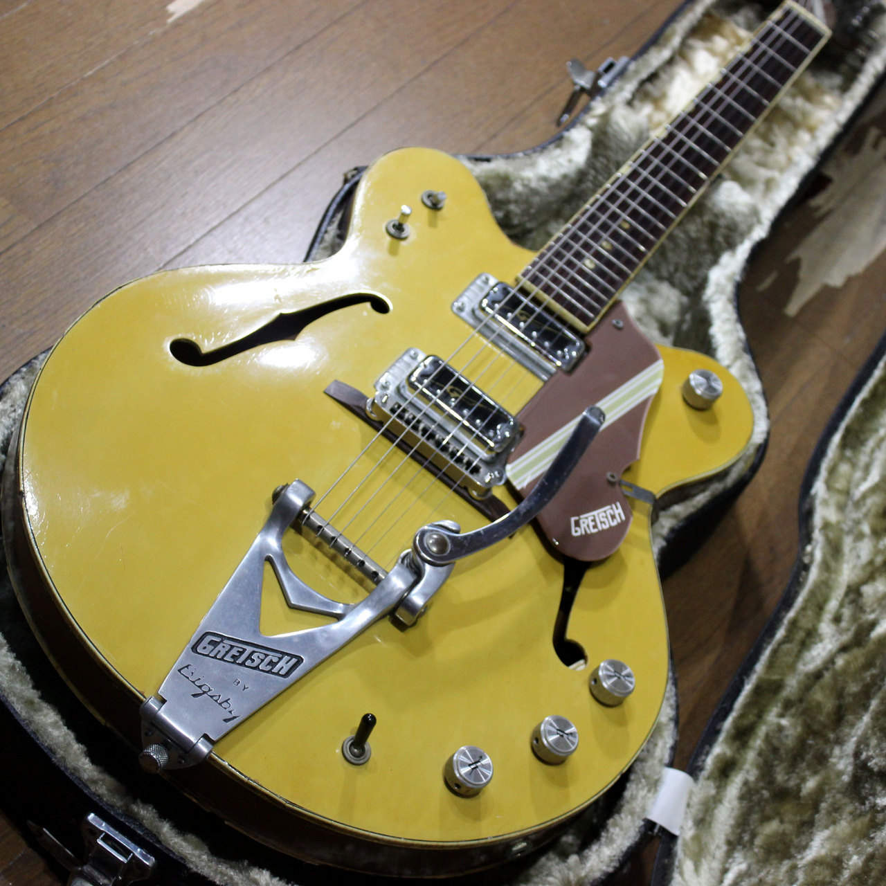 Gretsch Rally Model 6105 Bamboo Yellow ラリー モデル 6105 1967年製