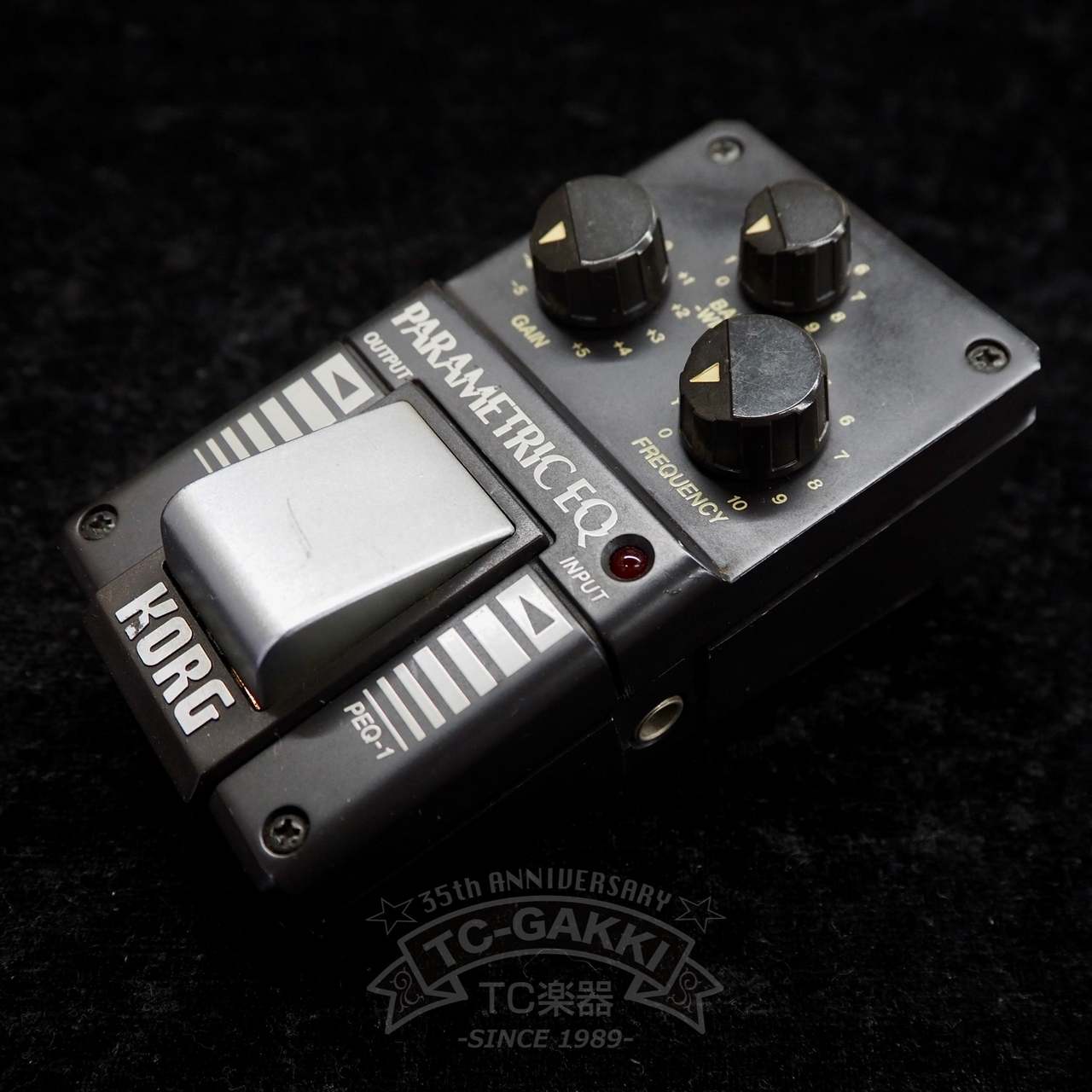 KORG パラメトリックイコライザー　PEQ-1 KORG PEQ-1 PARAMETRIC EQ（ビンテージ）【楽器検索デジマート】