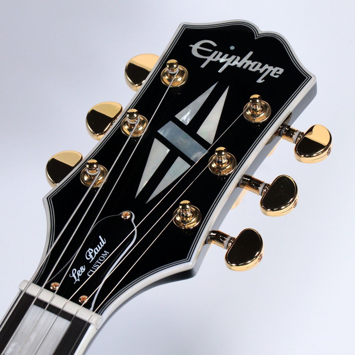 Epiphone Inspired by Gibson Les Paul Custom Ebony エピフォン