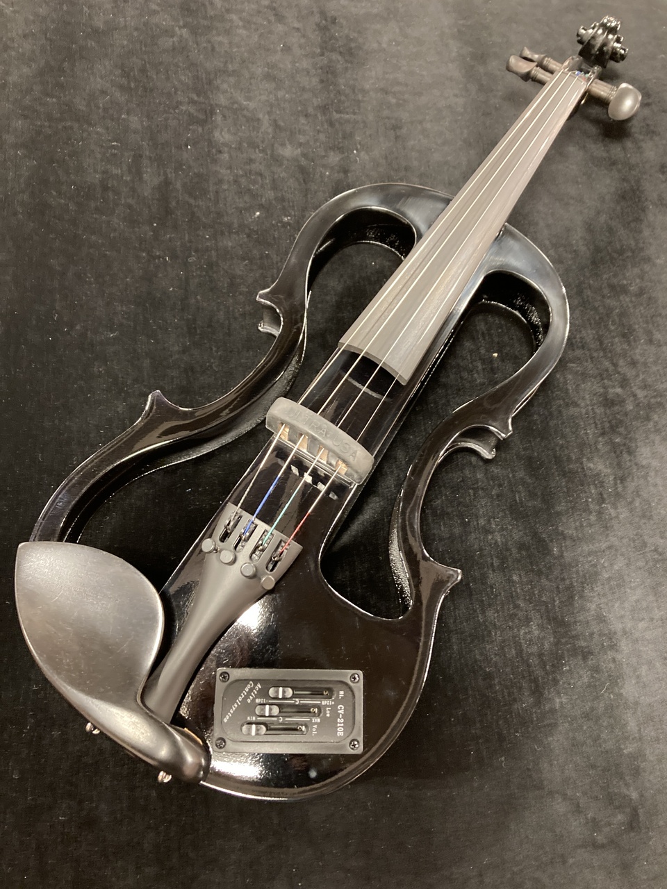 CarloGiordano Silenzia  EV202サイレントバイオリン CarloGiordano カルロジョルダーノ 特注 ナイロン弦 EV-202