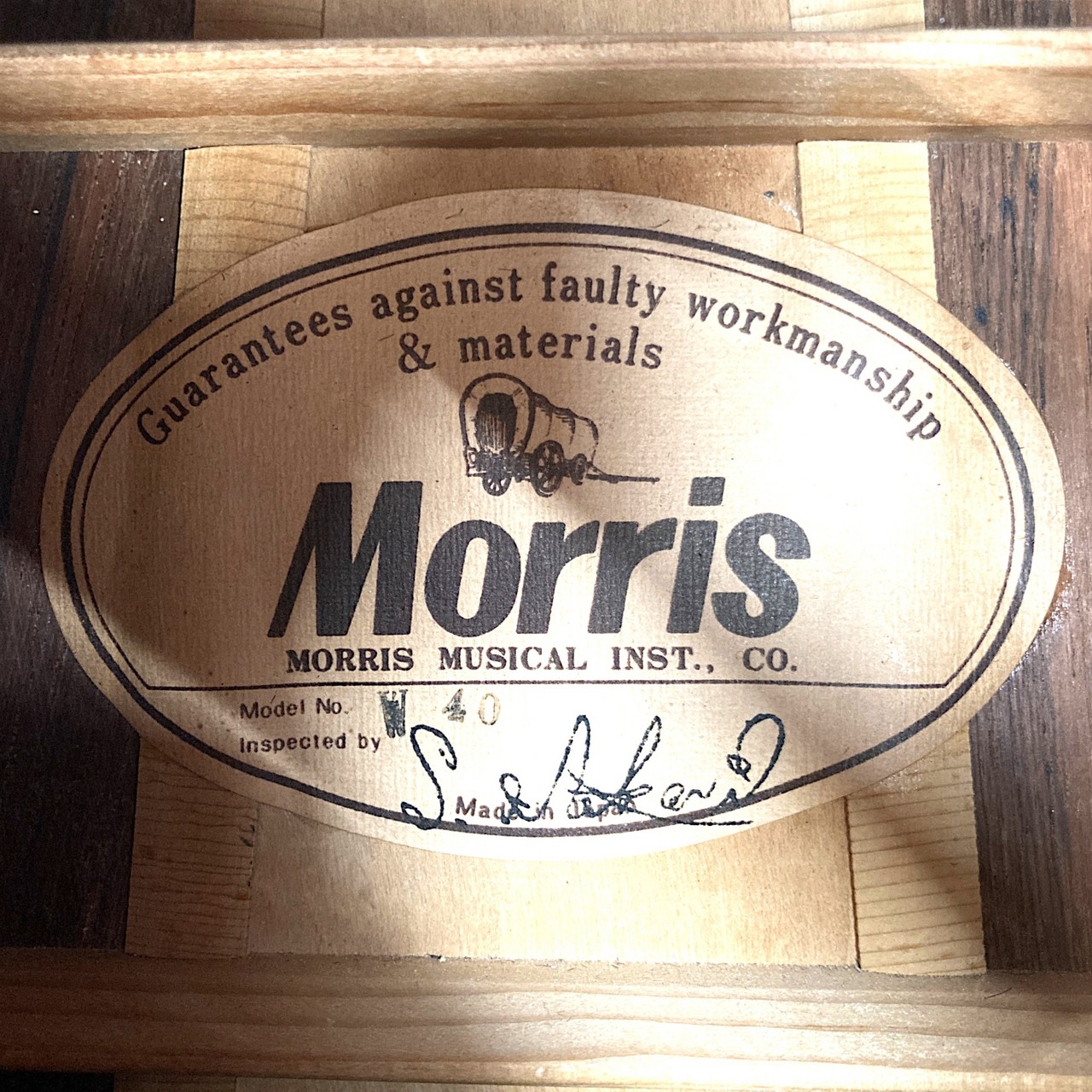 Morris W-40 ドレッドノート アコースティックギター（中古）【楽器