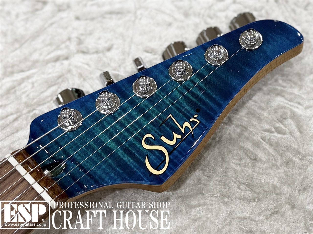 Suhr JE-Line Standard Plus MH / Aqua Blue Burst（新品/送料無料