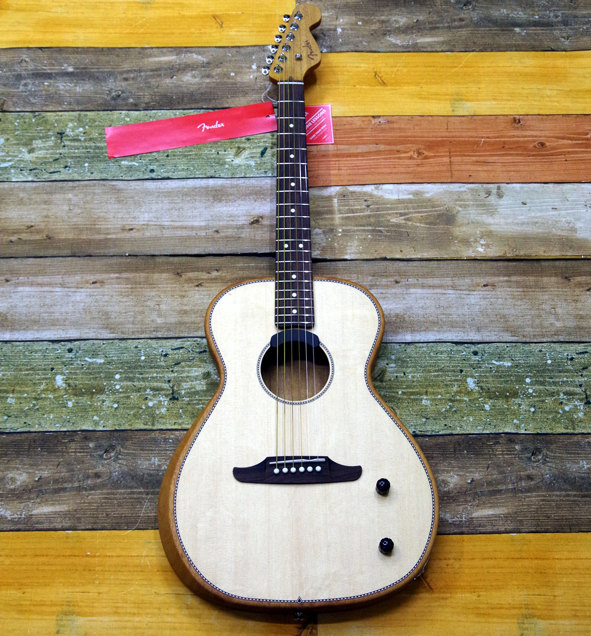 Fender Highway Series Parlor 美品 Fender Highway Series Parlour Electro-Acoustic Guitar in All