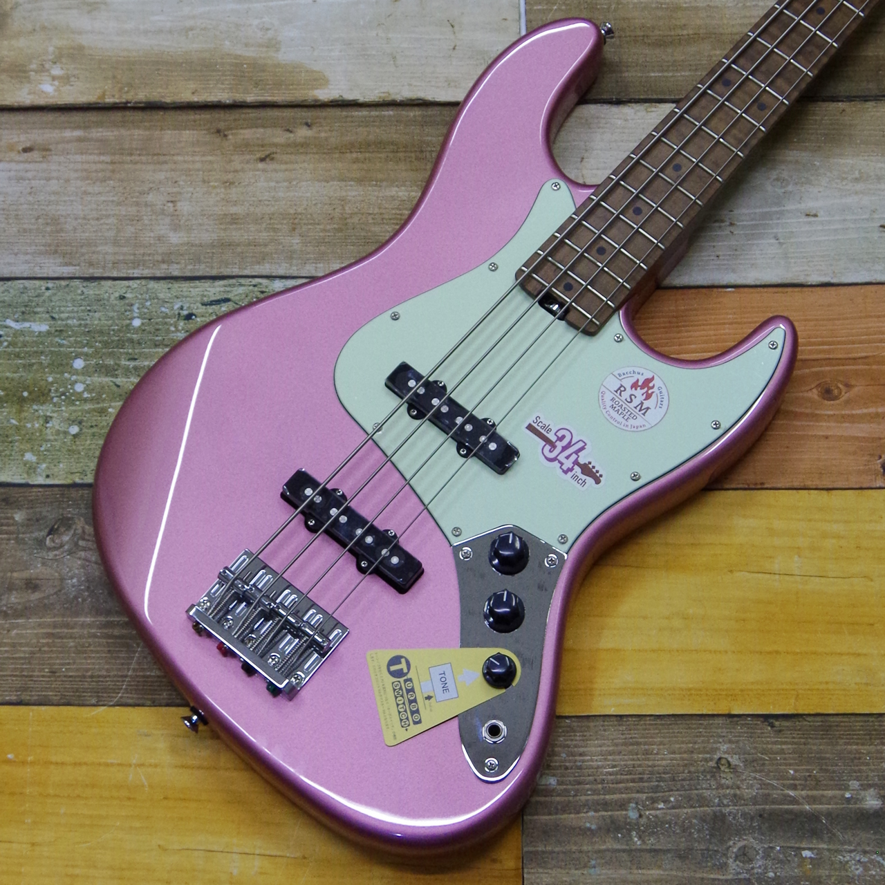 Bacchus Bacchus WL4‑STD/RSM バーガンディミスト（新品）【楽器検索