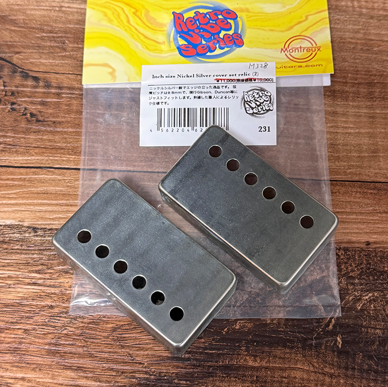 Montreux Retro Vibe Seriees Inch Size Nickel Silver Cover Set  Relic（中古）【楽器検索デジマート】