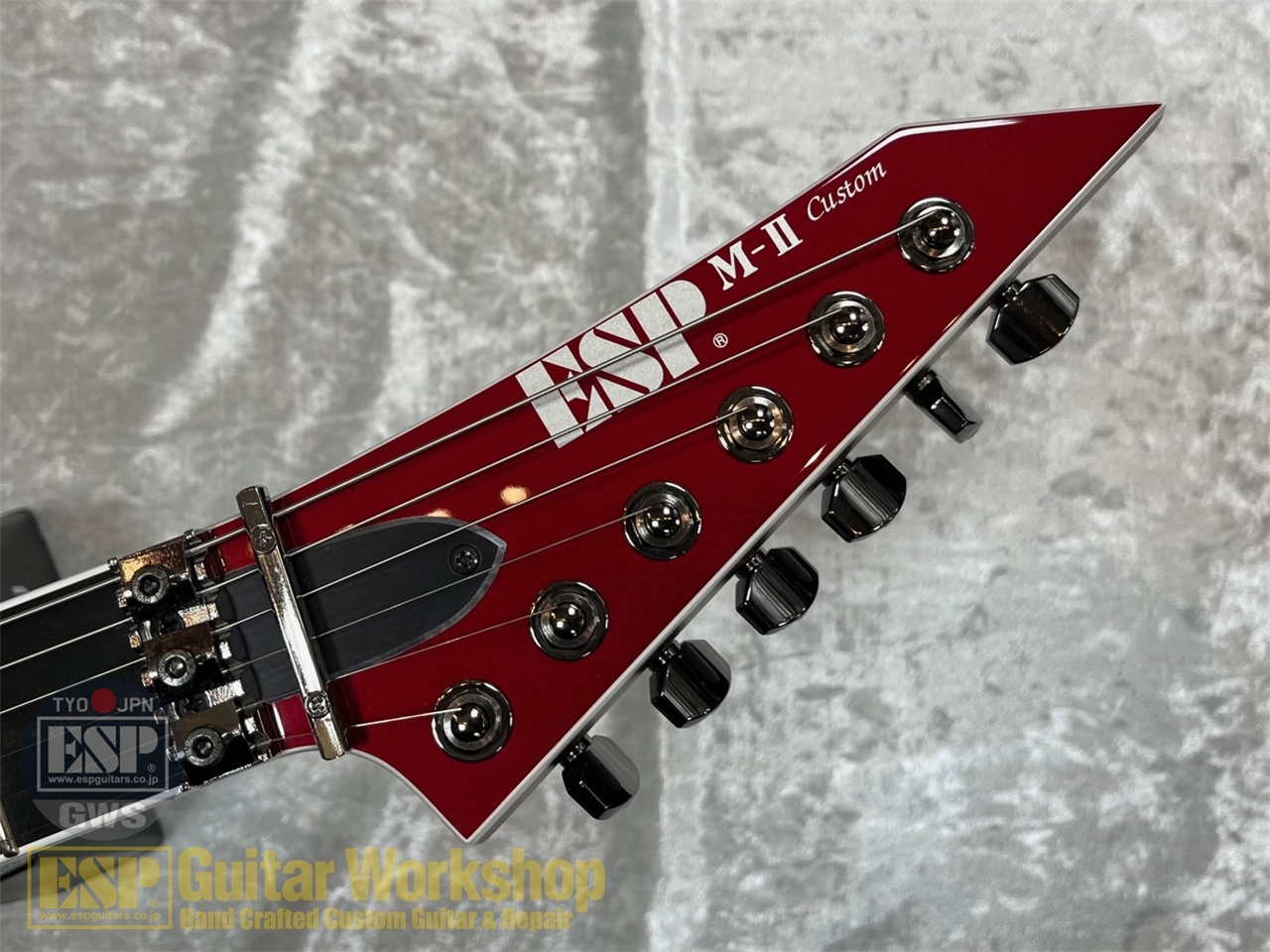ESP M-II CTM FR /E【Deep Candy Apple Red】（新品/送料無料