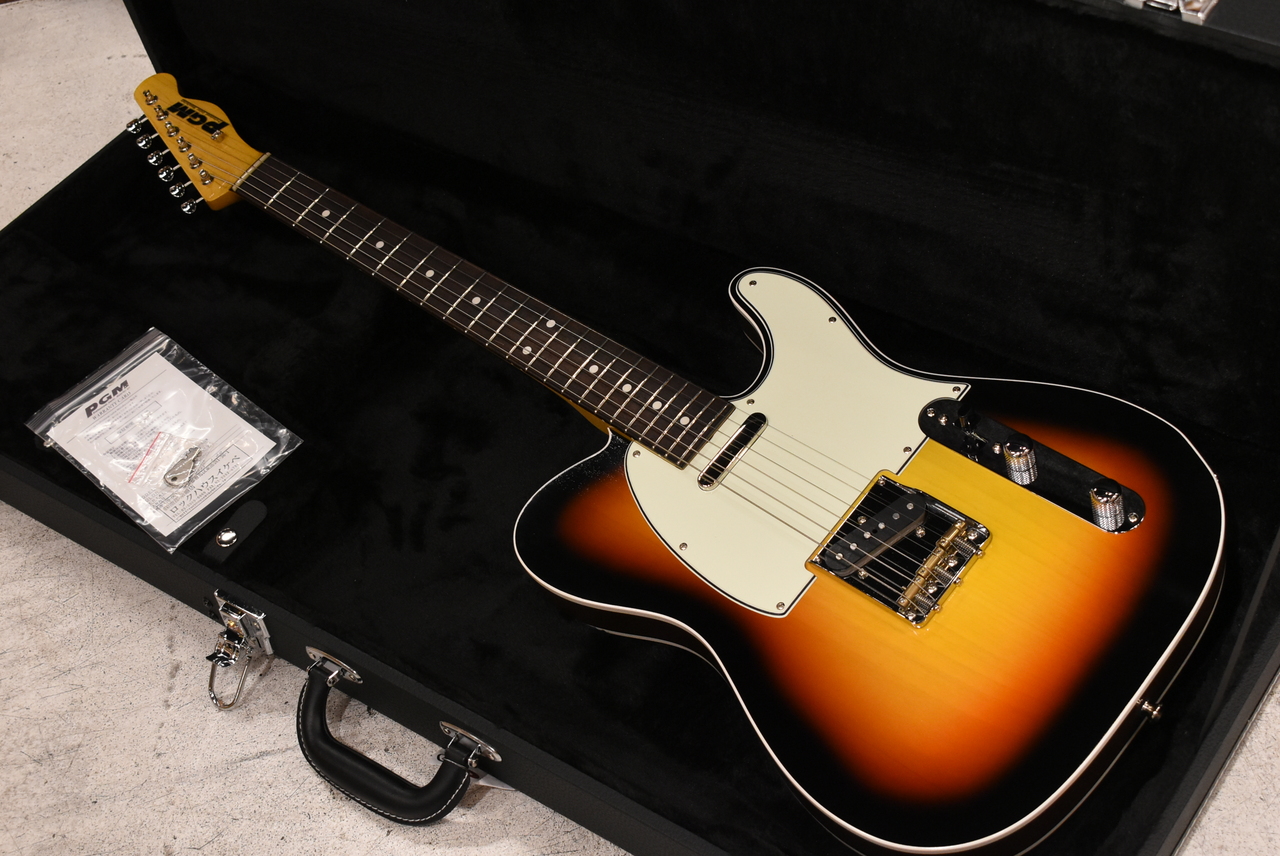 PGM TE-Custom KK-3 3-Tone Sunburst【軽量3.30kg/美品中古】【桑田