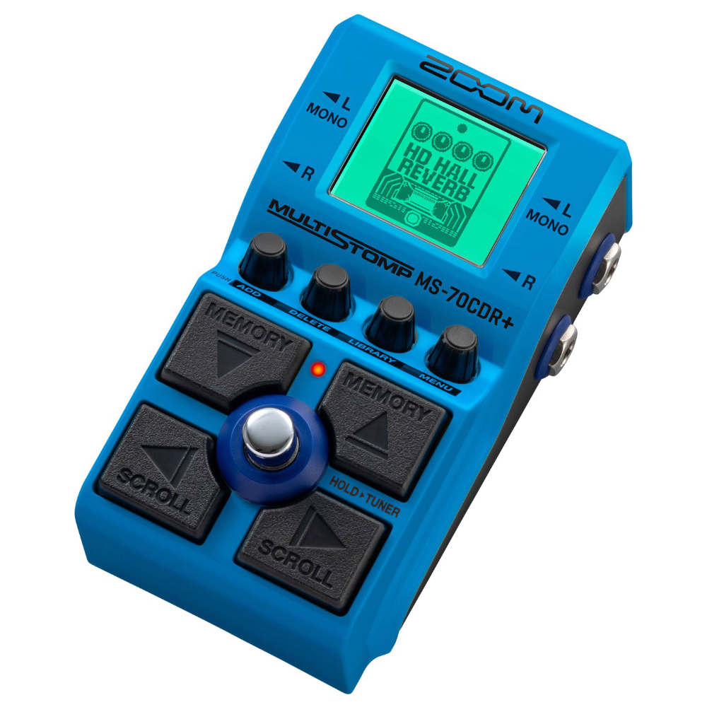 ZOOM ズーム MS-70CDR+ MultiStomp ギター マルチエフェクター 空間系