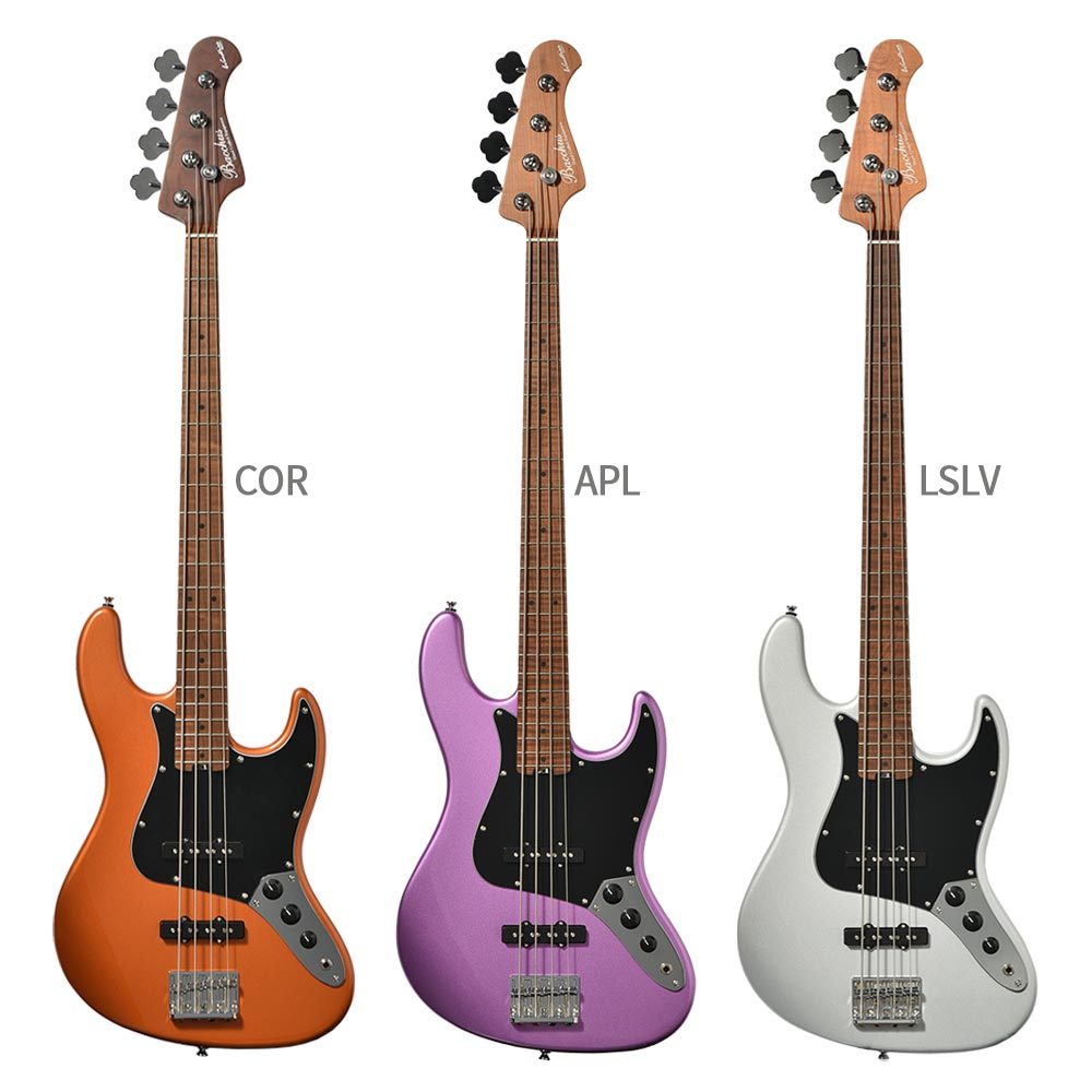 【手渡し限定・栃木県より出品】Bacchus WL4-STD/RSMエレキベース Bacchus 【入荷待ち、ご予約受付中】 WL4-STD/RSM (Gun-M