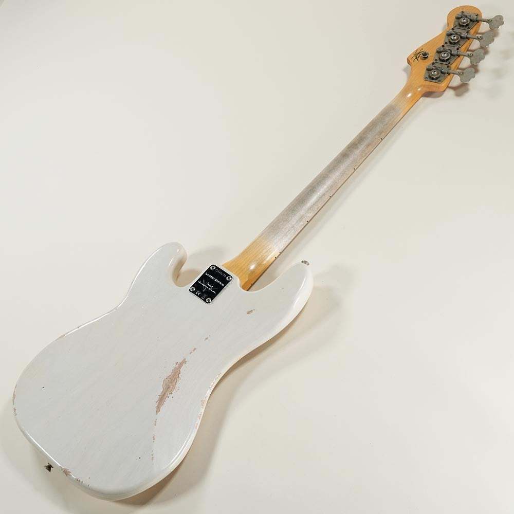 Fender Custom Shop Limited Edition P-jazz Bass Relic Aged White