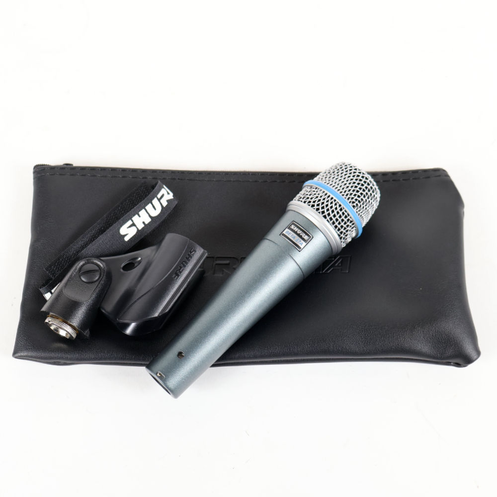 【美品ほぼ未使用】 SHURE ダイナミックマイク BETA57A Shure 【中古】 SHURE BETA57A ボーカル 楽器両用 ダイナミックマイク