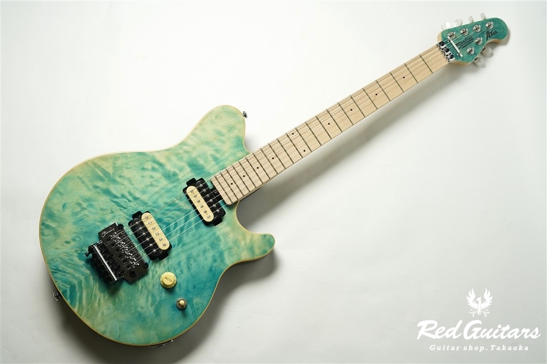 Sterling by MUSIC MAN AXIS AX40-TBL-M - Trans Blue（新品/送料無料