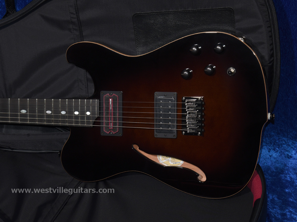 ギター Westville Westel Semi-Hollow Spruce top Westel Semi-Hollow — Westville Guitars