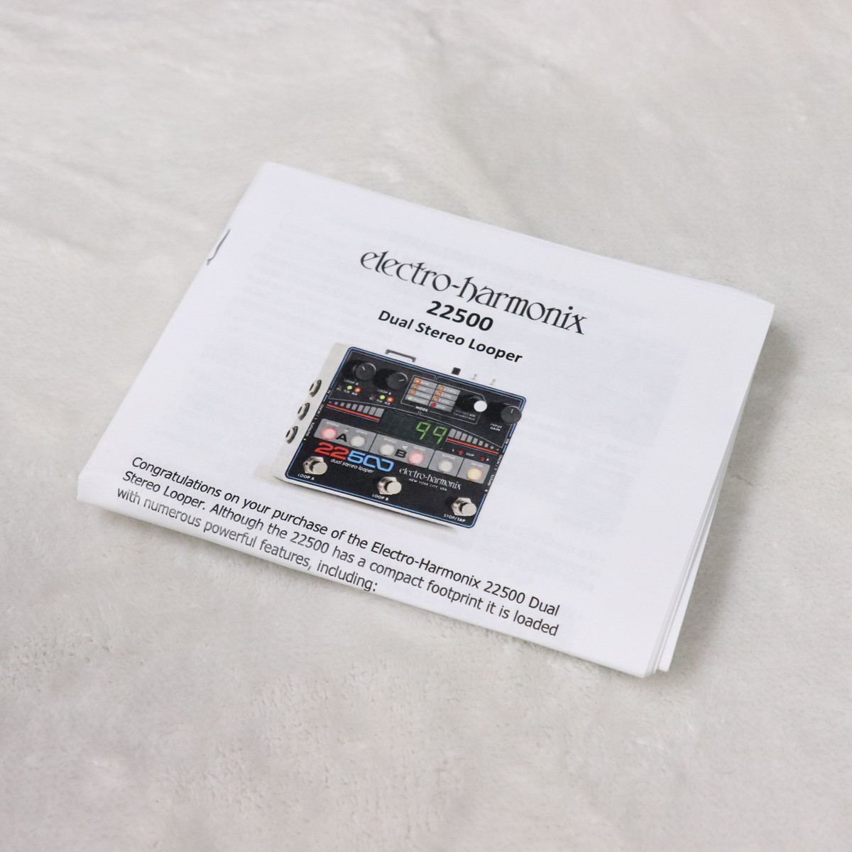 Electro-Harmonix 22500 Dual Stereo Looper 【梅田店】（中古/送料