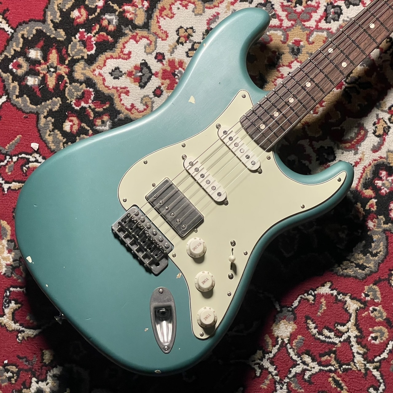 Nash Guitars S63 SSH TEAL GREEN light Aged【3.43kg】（新品/送料 