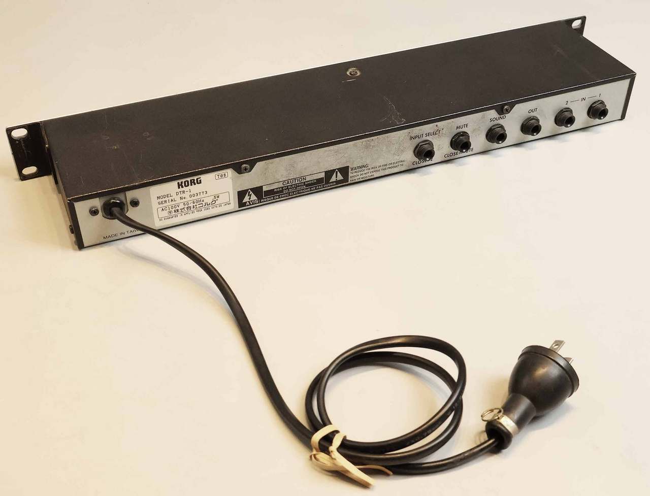 KORG DTR-1 ラックマウントチューナー 【中古】（中古/送料無料