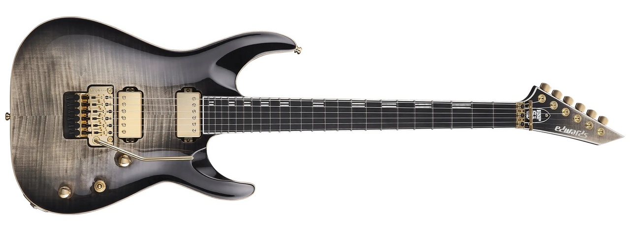 EDWARDS E-HORIZON-CTM 50TH Ash Black Burst C / Black Pearl Back