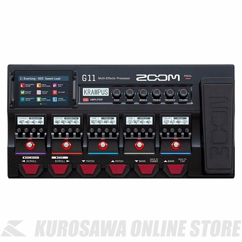 ZOOM G11 【マルチエフェクター】（新品）【楽器検索デジマート】