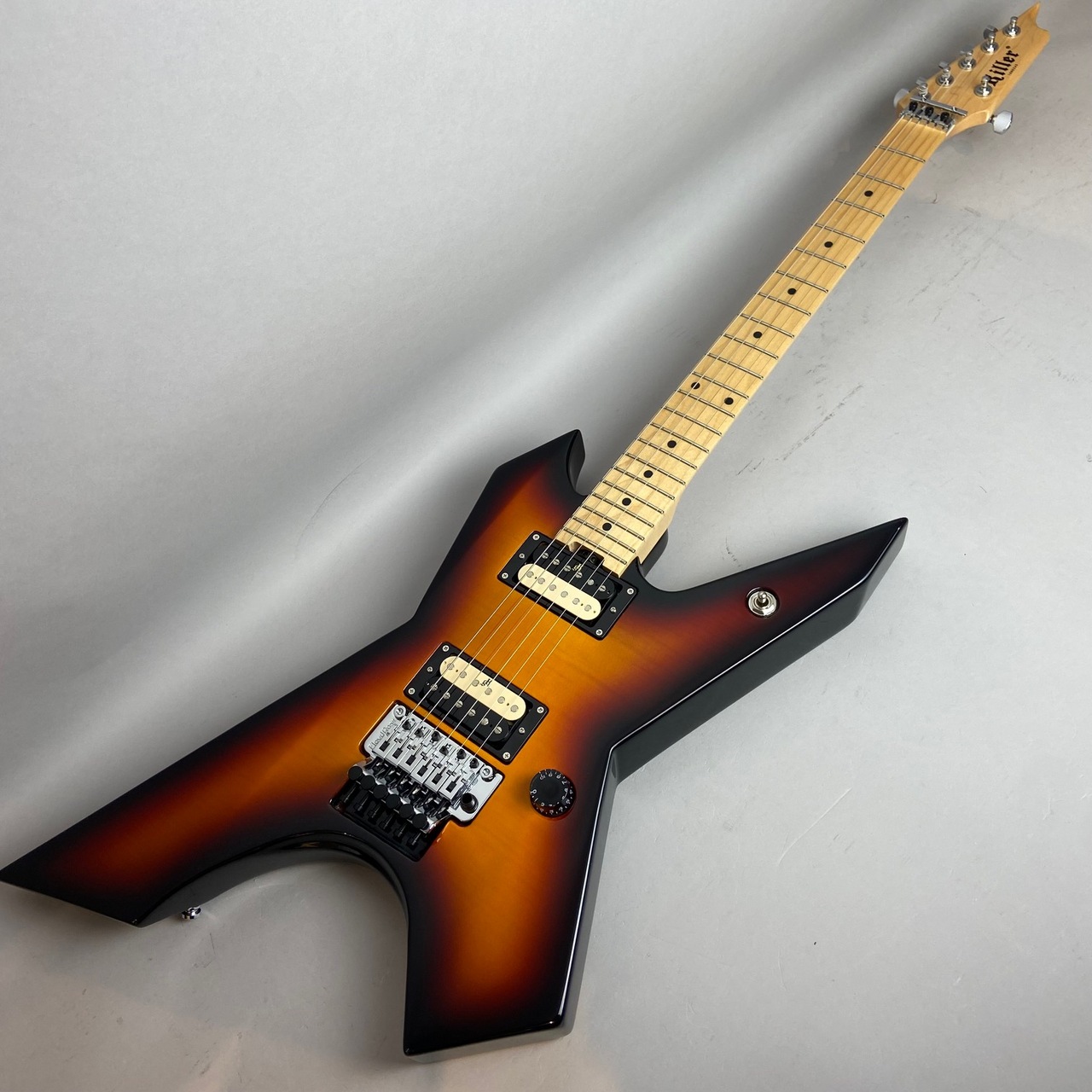 Killer KG-Exploder II Flame Top Wine Red Sunburst キラー