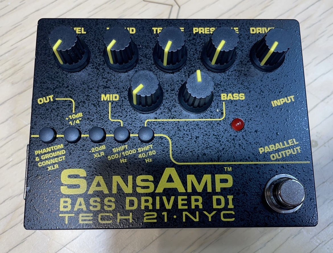 TECH21 USED/BASS DRIVER DI V サンズアンプ ベースプリアンプ（中古