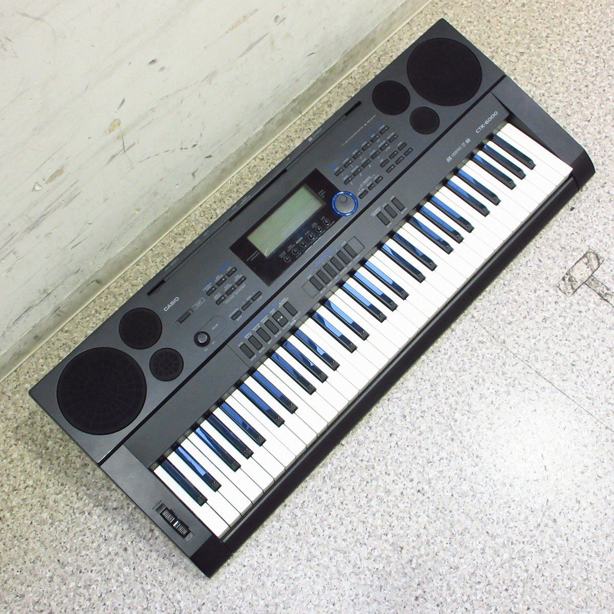 61鍵盤 CASIO CTK-6000 ハイグレード電子キーボード　ブラック ヨドバシ.com - カシオ CASIO ハイグレードキーボード 61鍵 CTK