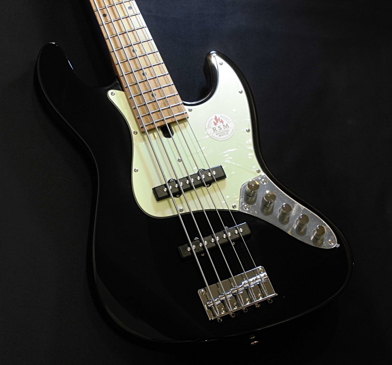 Bacchus WJB5-630-RSM/M-Act / BLK【アクティブ5弦】（新品特価