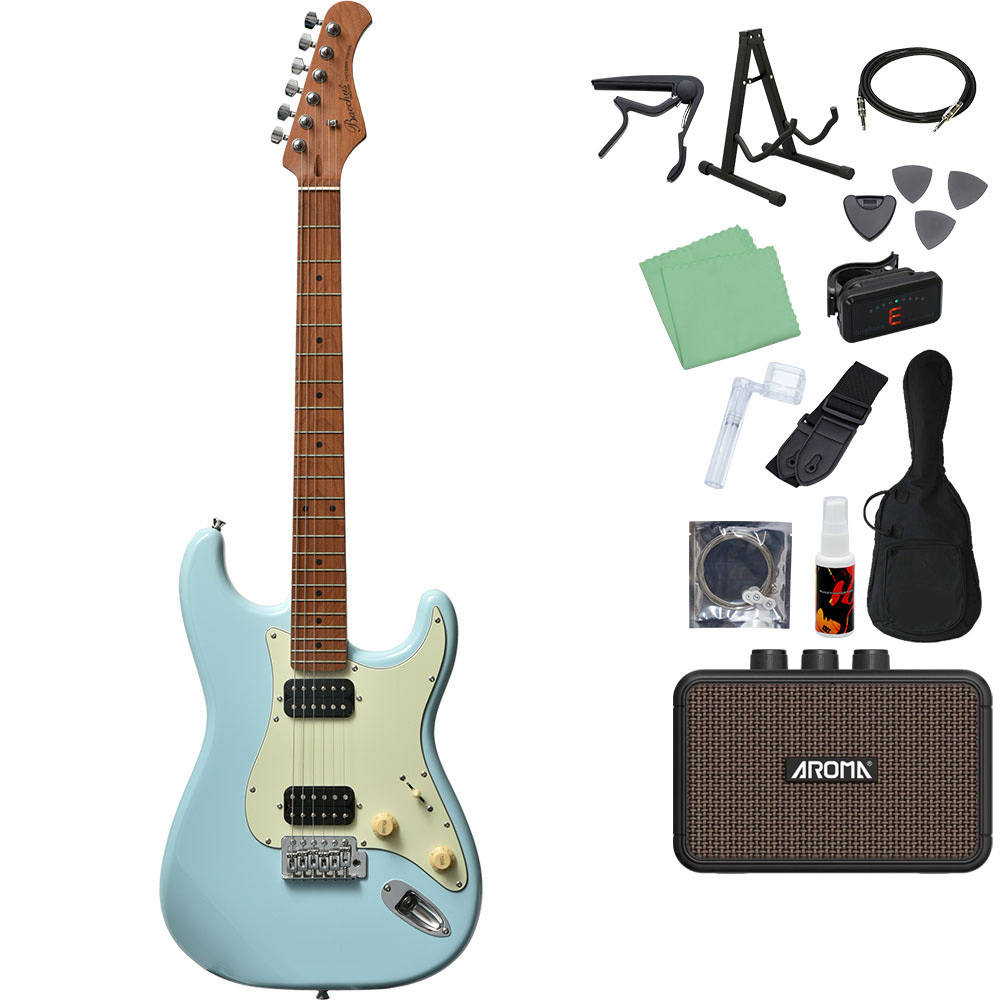 Bacchus BST-3-RSM/M エレキギター初心者14点セット