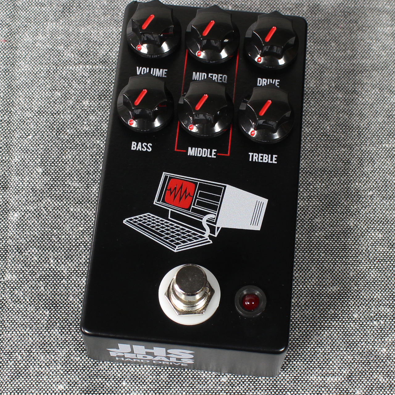 新品未使用品 JHS PEDALS HARD DRIVE ギター用 エフェクター JHS Pedals HARD DRIVE Black（中古）【楽器検索デジマート】