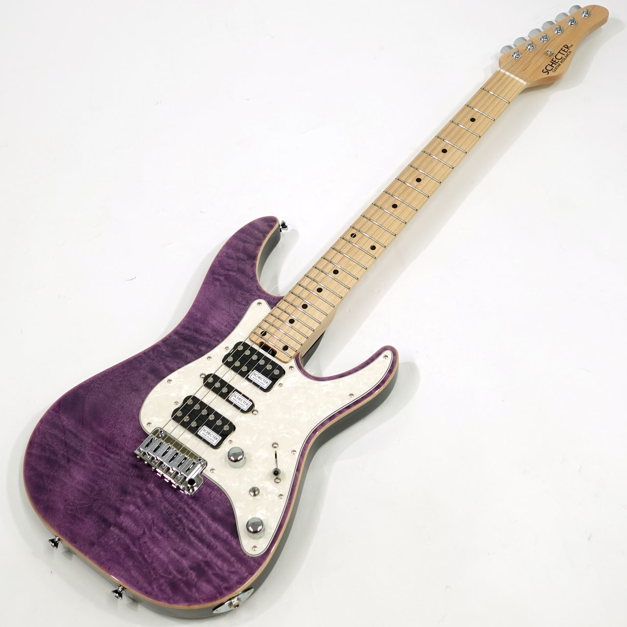SCHECTER SD-2-24-AL-VTR / Purple / Maple Fingerboard（新品