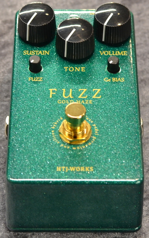 HTJ-WORKS GOLD HAZE FUZZ -Gelmanium & Silicon engine ～Candy Green