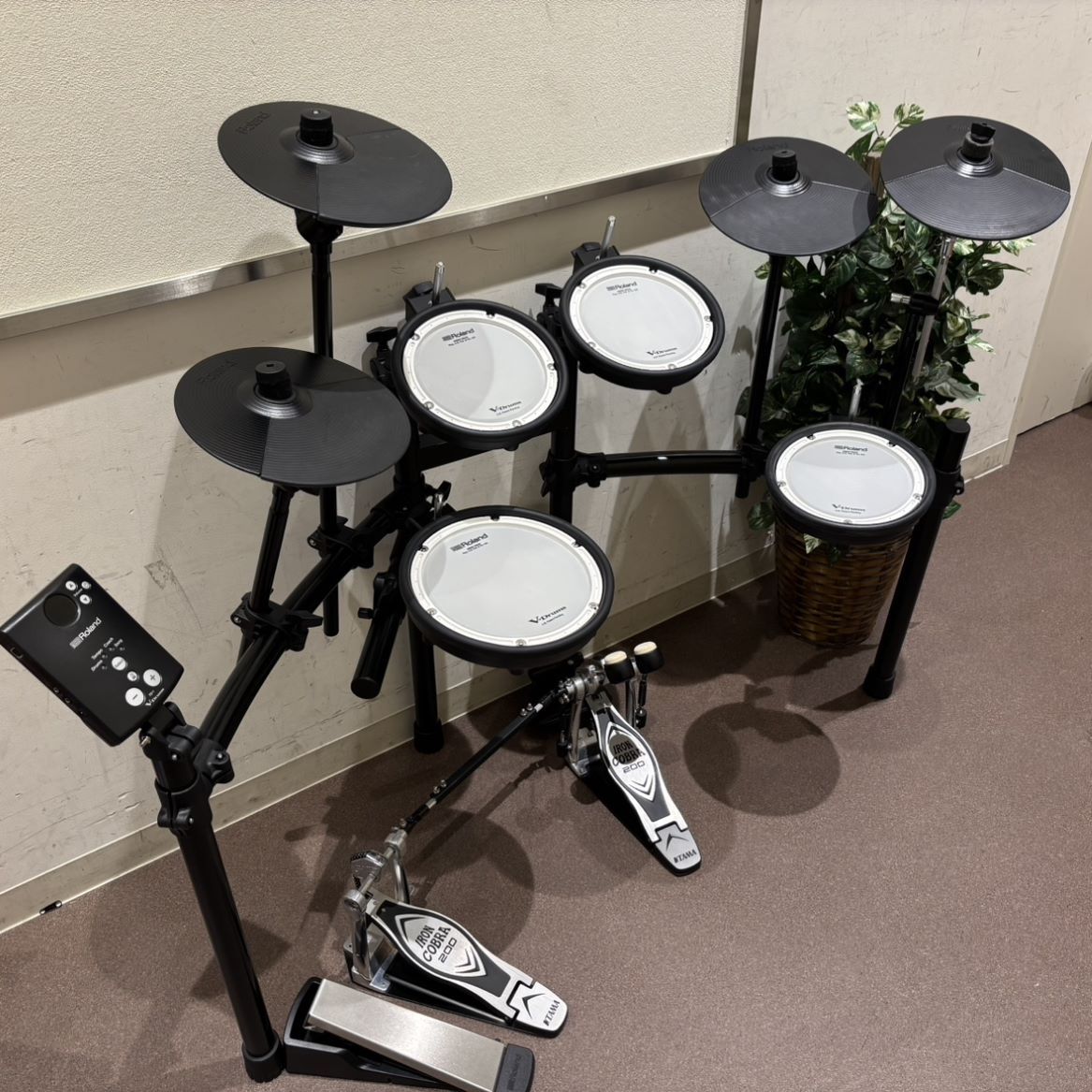 Roland TD-1DMK ツインペダルセット シンバル追加キット（中古