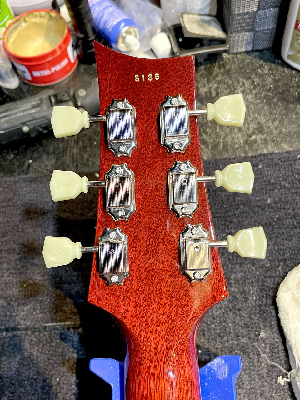 Three Dots Guitars SH Cherry（中古）【楽器検索デジマート】