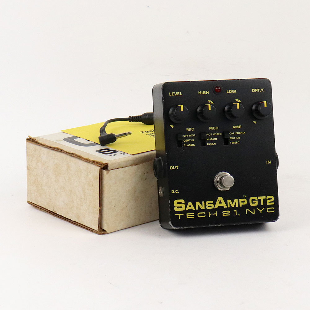SansAmp GT2 エフェクター TECH21 【中古】 TECH21 SansAmp GT2 アンプ